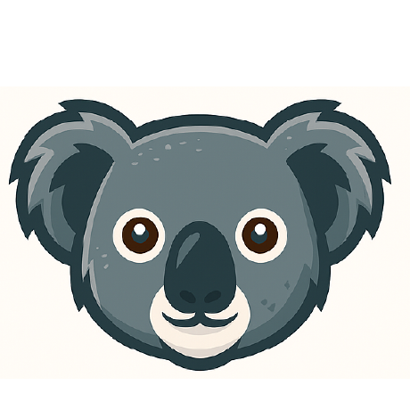 Koala Log Logo